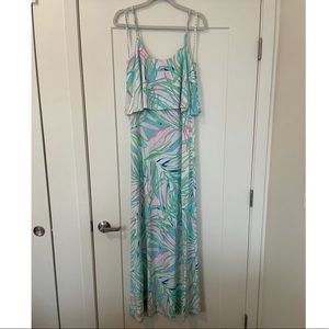Stretchy Lilly Pulitzer Maxi Dress